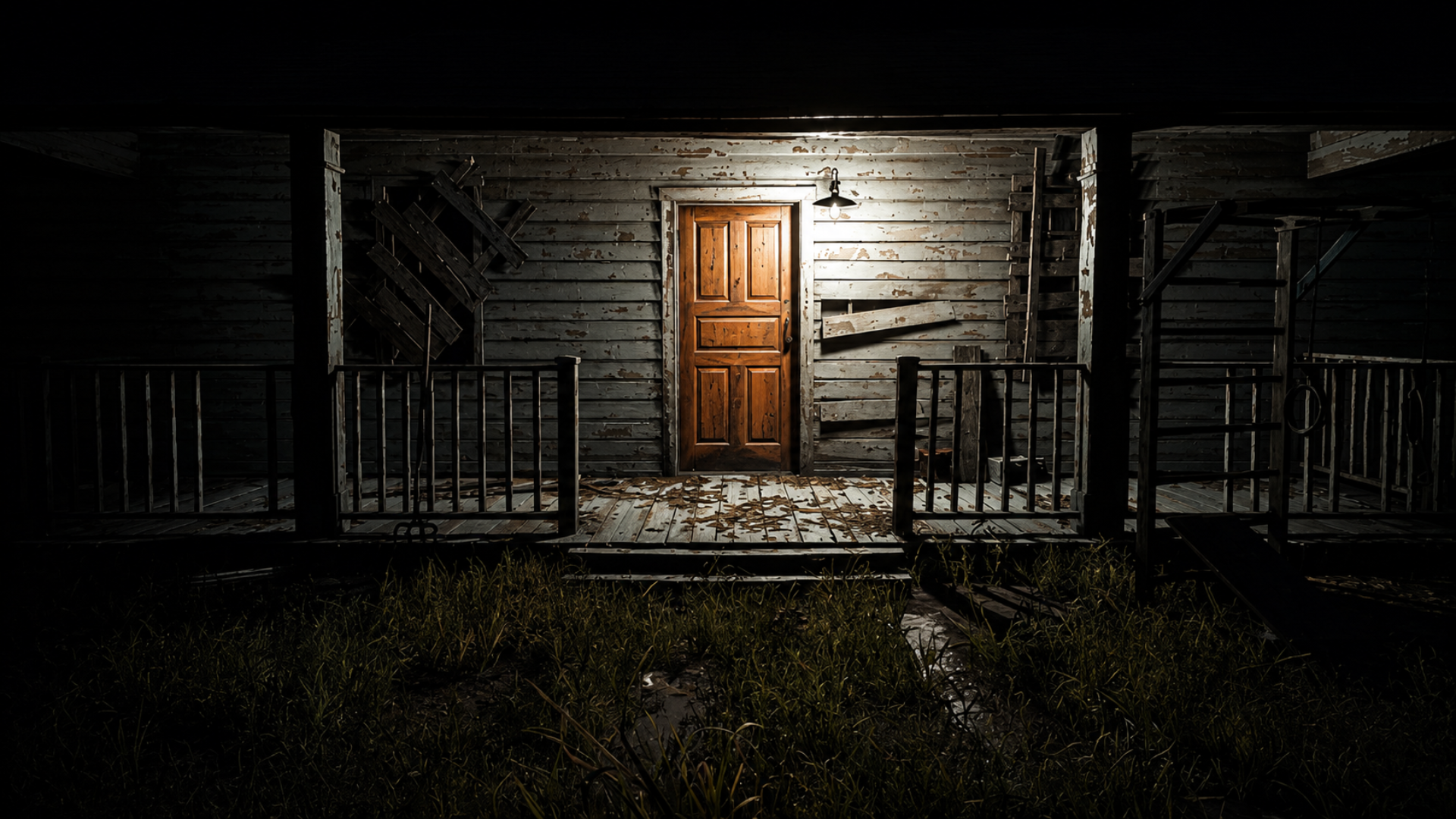 Dead Turn — abandoned house exterior
