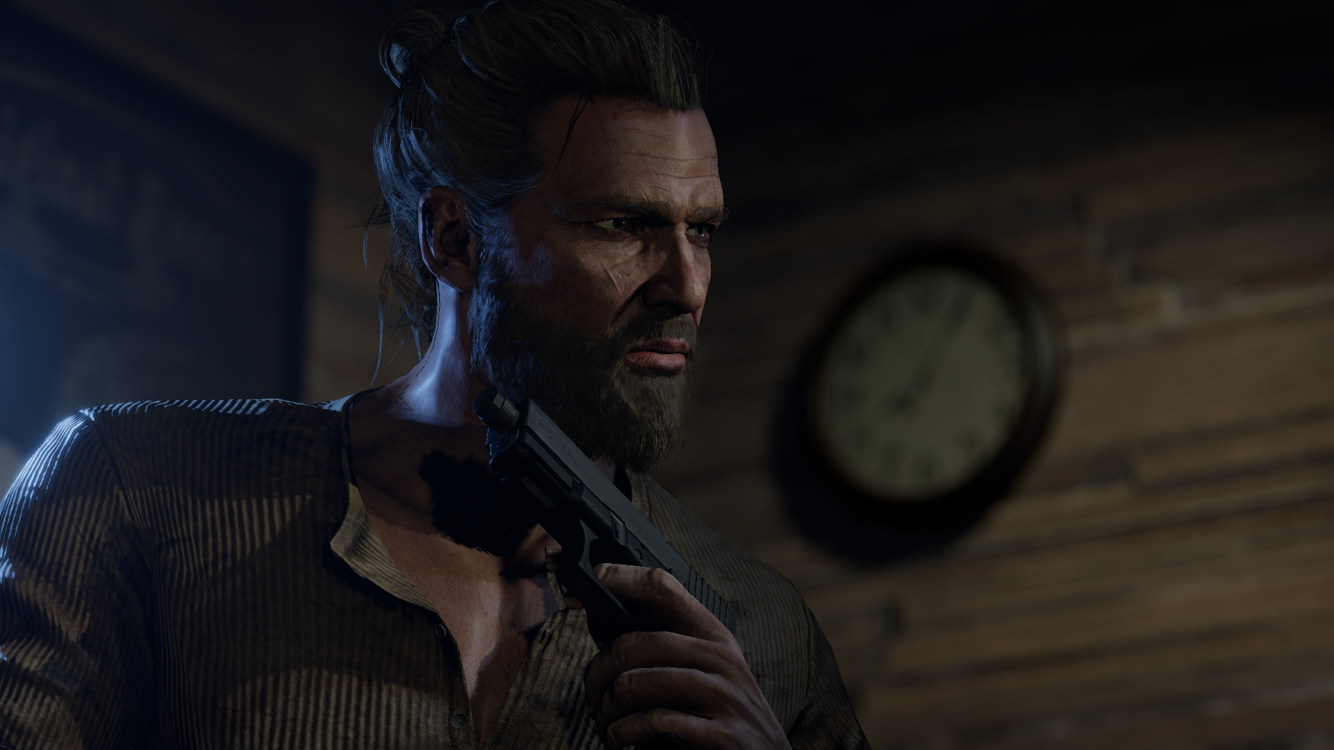 Dead Turn — character holding a gun